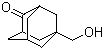 结构式 CAS# 110874-17-4, 5-(羟甲基)金刚烷-2-酮
