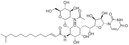 Tunicamycin molecular structure (CAS 11089-65-9)