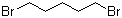 structure of CAS# 111-24-0, 1,5-Dibromopentane;Pentamethylene dibromide; Pentane-1,5-dibromide