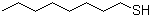 structure of CAS# 111-88-6, 1-Octanethiol;1-Mercaptooctane