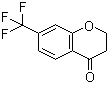 结构式 CAS# 111141-02-7, 7-三氟甲基苯并二氢吡喃-4-酮