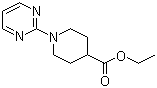 结构式 CAS# 111247-60-0, 1-嘧啶-2-基哌啶-4-甲酸乙酯