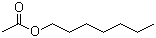structure of CAS# 112-06-1, Heptyl acetate
