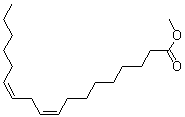 Methyl linoleate molecular structure (CAS 112-63-0)