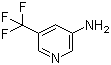 5-(Trifluoromethyl)-3-pyridinamine molecular structure (CAS 112110-07-3)