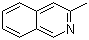 结构式 CAS# 1125-80-0, 3-甲基异喹啉