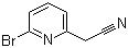 结构式 CAS# 112575-11-8, (6-溴吡啶-2-基)乙腈