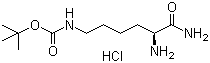 N'-Boc-L-lysinamide hydrochloride molecular structure (CAS 112803-72-2)