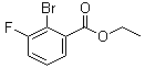 结构式 CAS# 1131040-49-7, 2-溴-3-氟苯甲酸乙酯