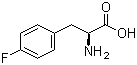 L-4-Fluorophenylalanine molecular structure (CAS 1132-68-9)