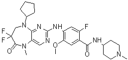 结构式 CAS# 1137868-52-0, TAK 960
