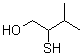 2-Mercapto-3-methyl-1-butanol molecular structure (CAS 116229-37-9)