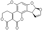 结构式 CAS# 1165-39-5, 黄曲霉毒素 G1