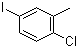结构式 CAS# 116632-41-8, 2-氯-5-碘甲苯