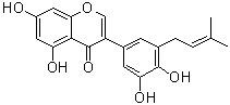 Glycyrrhisoflavone molecular structure (CAS 116709-70-7)