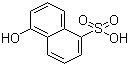 1-Naphthol-5-sulfonic acid molecular structure (CAS 117-59-9)
