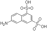 2-Naphthylamine-5,7-disulfonic acid molecular structure (CAS 118-33-2)