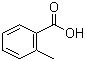 结构式 CAS# 118-90-1, 邻甲基苯甲酸; 2-甲基苯甲酸