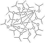 结构式 CAS# 118458-20-1, 异丙醇氧钇