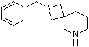 结构式 CAS# 1194374-48-5, 2-(苯基甲基)-2,6-二氮杂螺[3.5]壬烷