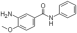 3-Amino-4-methoxybenzanilide molecular structure (CAS 120-35-4)