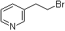 结构式 CAS# 120277-73-8, 3-(2-溴乙基)吡啶
