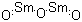 structure of CAS# 12060-58-1, Samarium oxide;Samarium(III) oxide