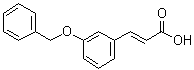 3-(Benzyloxy)cinnamic acid molecular structure (CAS 122024-75-3)