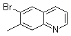 结构式 CAS# 122759-89-1, 6-溴-7-甲基喹啉