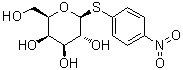 p-Nitrophenyl 1-thio-beta-D-galactopyranoside molecular structure (CAS 1230-27-9)