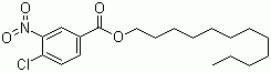 Dodecyl 4-chloro-3-nitrobenzoate molecular structure (CAS 124809-77-4)