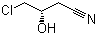 结构式 CAS# 127913-44-4, (S)-4-氯-3-羟基丁腈