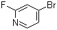 结构式 CAS# 128071-98-7, 4-溴-2-氟吡啶; 2-氟-4-溴吡啶