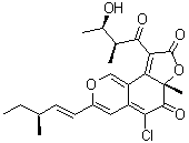 Chaetoviridin A molecular structure (CAS 128252-98-2)