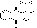 2-Methyl-1-nitroanthraquinone molecular structure (CAS 129-15-7)