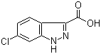 6-Chloro-1H-indazole-3-carboxylic acid molecular structure (CAS 129295-31-4)