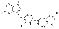 结构式 CAS# 1303420-67-8, PLX5622