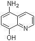structure of CAS# 13207-66-4, 5-Amino-8-hydroxyquinoline