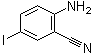 structure of CAS# 132131-24-9, 2-Amino-5-iodobenzonitrile;2-Cyano-4-iodoaniline