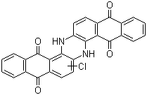Vat Blue 14 molecular structure (CAS 1324-27-2)