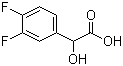 structure of CAS# 132741-29-8, 3,4-Difluoromandelic acid