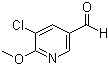 5-Chloro-6-methoxypyridine-3-carboxaldehyde molecular structure (CAS 132865-44-2)