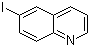 结构式 CAS# 13327-31-6, 6-碘喹啉