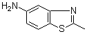 结构式 CAS# 13382-43-9, 2-甲基-5-苯并噻唑胺