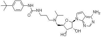 结构式 CAS# 1338466-77-5, EPZ 004777