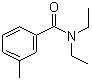 结构式 CAS# 134-62-3, 避蚊胺; N,N-二乙基-3-甲基苯甲酰胺