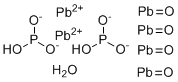 Dibasic lead metaphosphate molecular structure (CAS 1344-40-7)