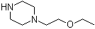 结构式 CAS# 13484-38-3, 1-(2-乙氧基乙基)哌嗪