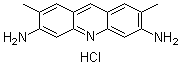 3,6-Diamino-2,7-dimethylacridine hydrochloride molecular structure (CAS 135-49-9)