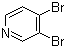 structure of CAS# 13534-90-2, 3,4-Dibromopyridine